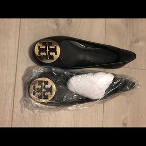 Tory Burch Reva Flats Size 8.5 Black
